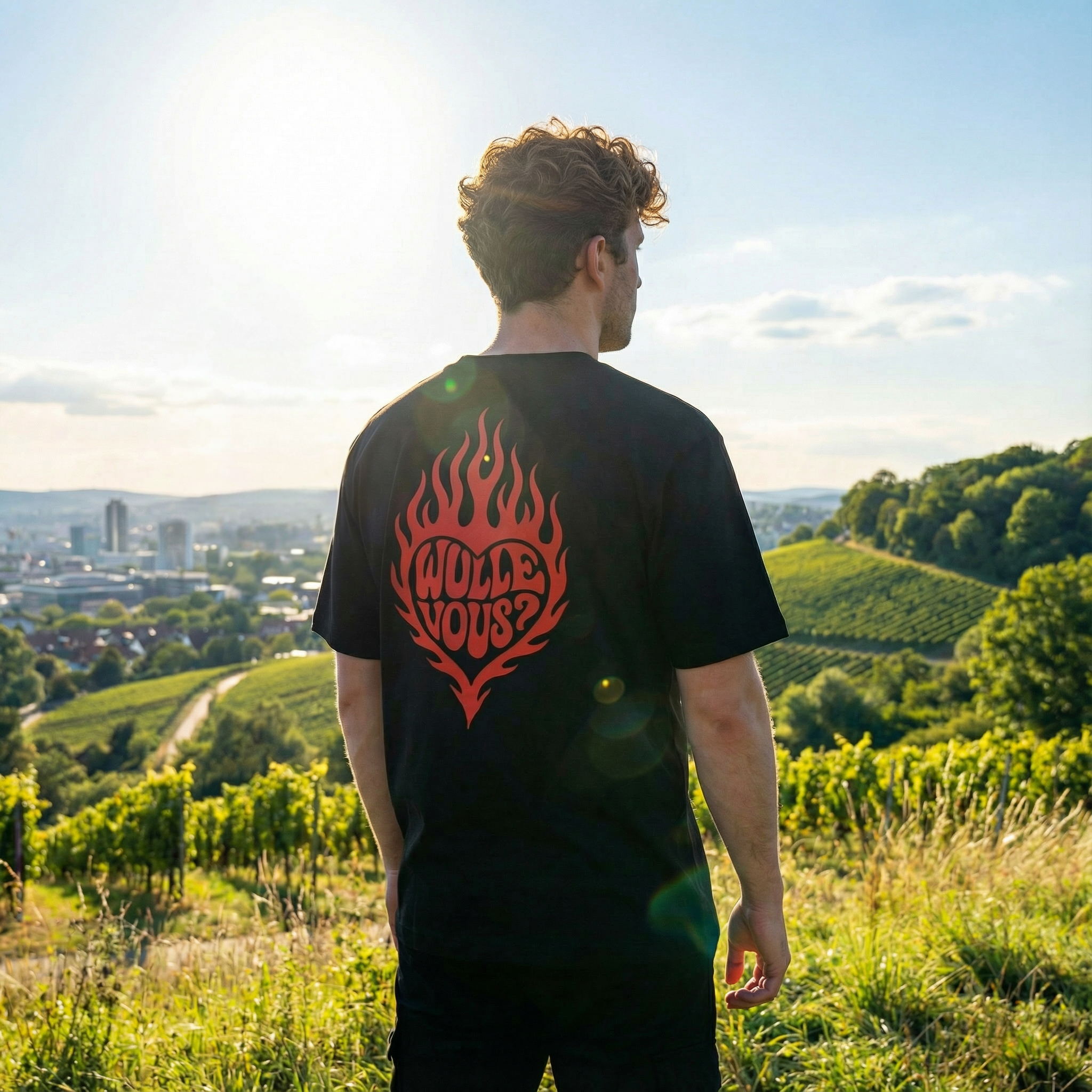 Wulle T-Shirt (Schwarz)